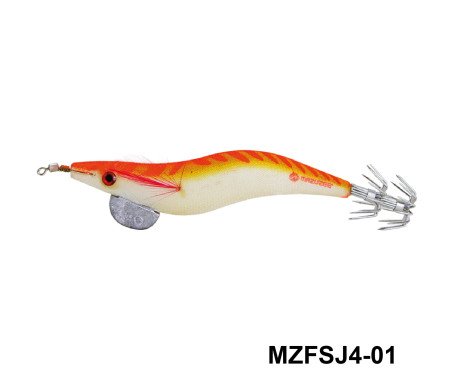 AQUA MARINE - Cloth Squid Jig Lure with Glow (4)